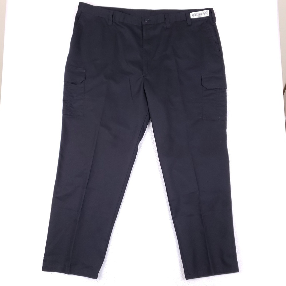 Cintas Cargo Work Pants Mens 48 ComfortFlex Black Utility Tactical Uniform